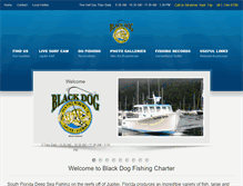 Tablet Screenshot of blackdogfishing.com